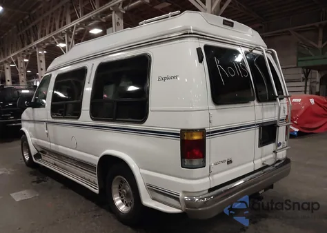 1993 Ford Econoline E150 Van из США, поврежденный, VIN 1FDEE14H0PHB85252